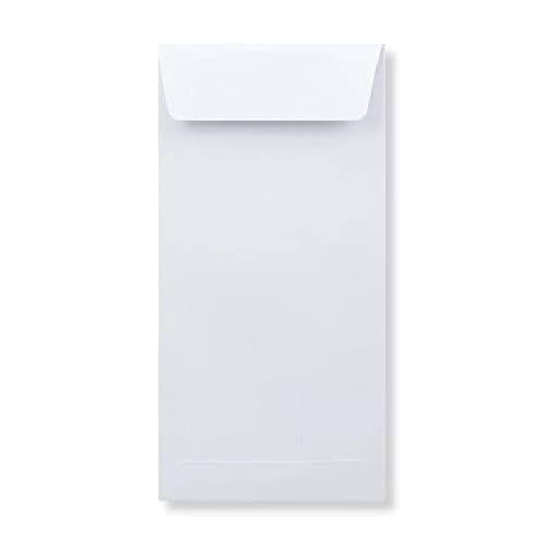 White Letter Size Envelope 9.5 x 4.5 Inch