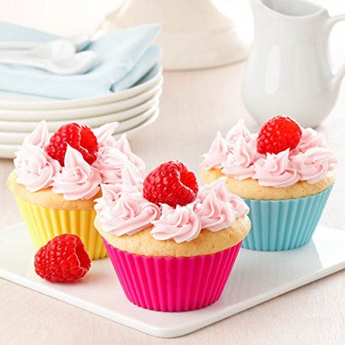 Spine Silicone Muffin Mould Round- Set Of 6