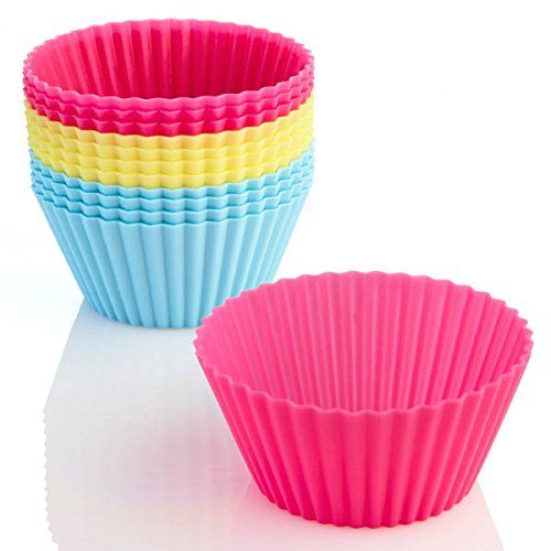 Spine Silicone Muffin Mould Round- Set Of 6