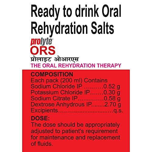 Cipla Prolyte (ORS) Apple Liquid Combo