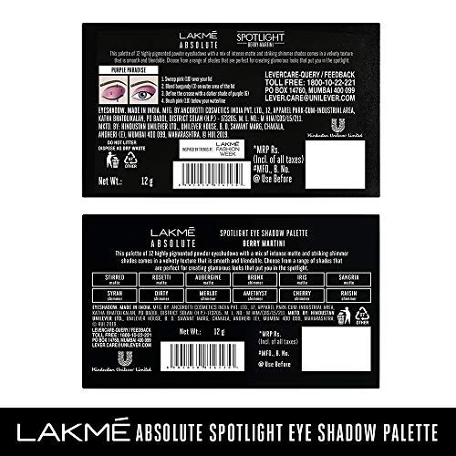 Lakme Glitterati Chroma Chic Eye Shadow Palette | Smokin Glam
