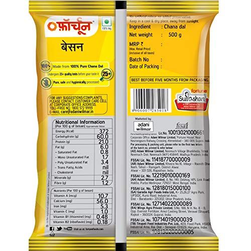 Fortune Besan 500 g Combo