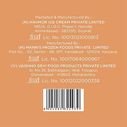Havmor Double Belgian Choco Ice Cream Cone 150 ml Combo