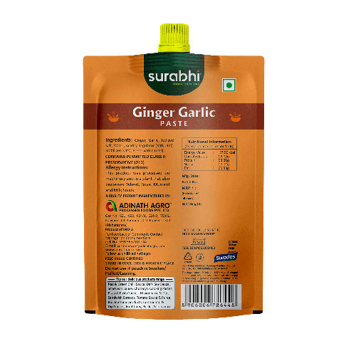 Surabhi Ginger Garlic Paste Sp