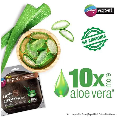 Godrej Expert Creme Hair Natural Brown Colour Combo