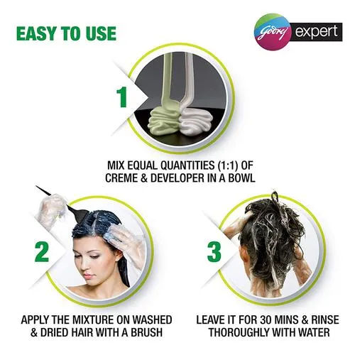 Godrej Expert Creme Hair Natural Brown Colour Combo