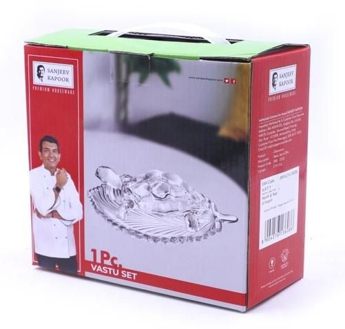 Sanjeev Kapoor Vastu Set (1 Pcs Turtle + 1 Pcs Tray)