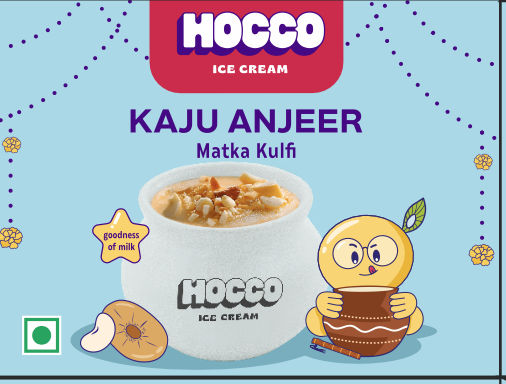 Hocco Kaju Anjir Matka Kulfi Ice Cream Cup 100 ml Combo