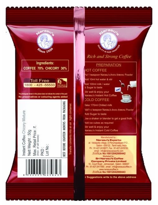 Narasus Coffee Insta Strong Pouch