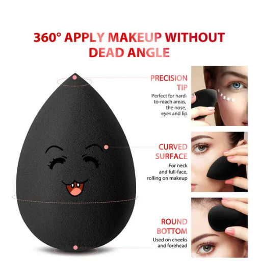 Beautiliss Black beauty blender makeup sponge