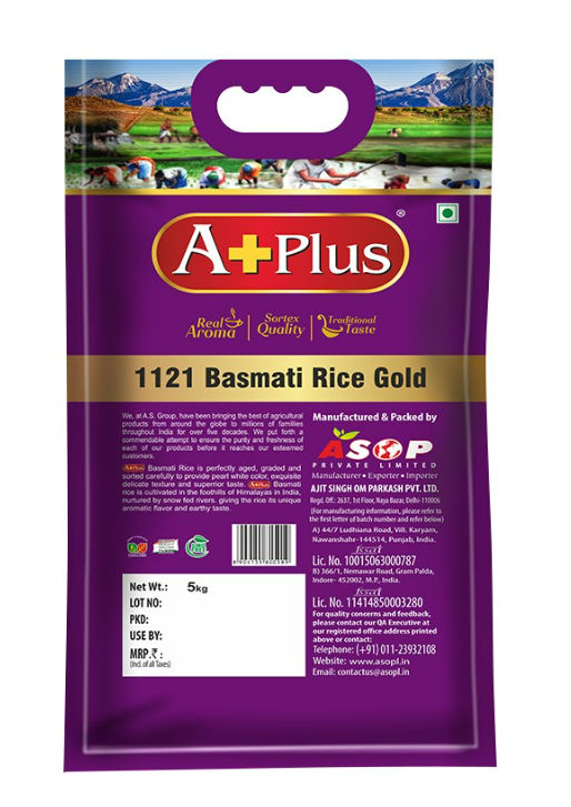 A+PLUS Gold Basmati Rice