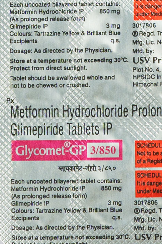 Glycomet-GP 3/850 Tablets PR