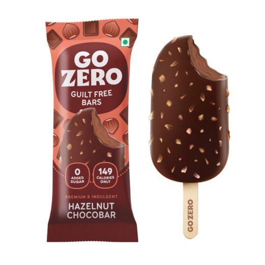 Go Zero Hazelnut Chocolate Low Calorie Guilt Free Ice Cream Bar