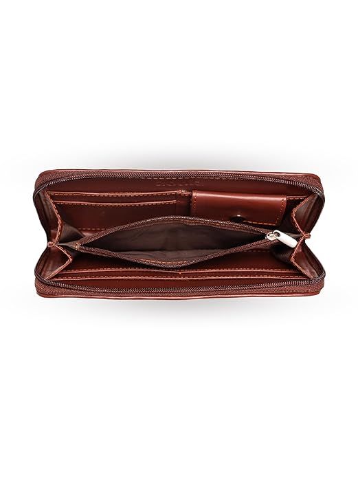 ZOUK Shobha Niwas Lotus Motif Chain Wallet (CFC)