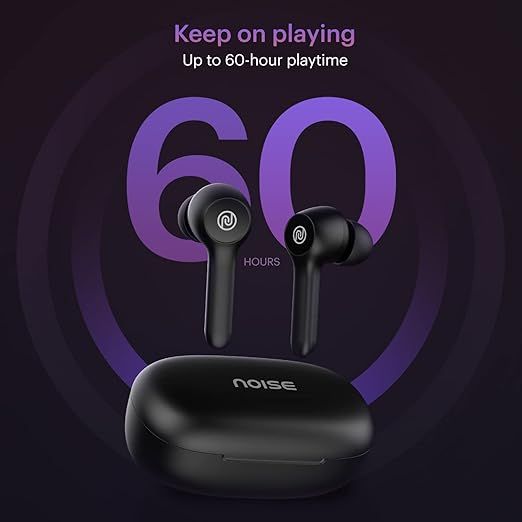Noise Buds VS201 V3 Truly Wireless Bluetooth Earbuds - Matte Black