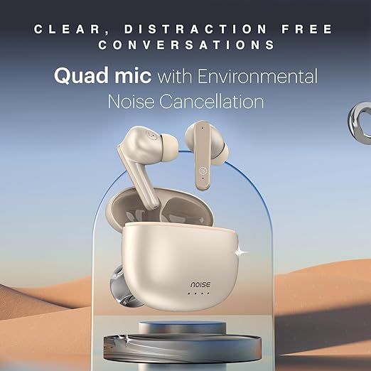 Noise Buds VS104 Max Truly Wireless Bluetooth Earbuds - Rose Gold