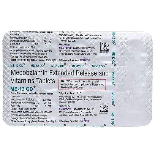 ME 12 OD Tablets ER