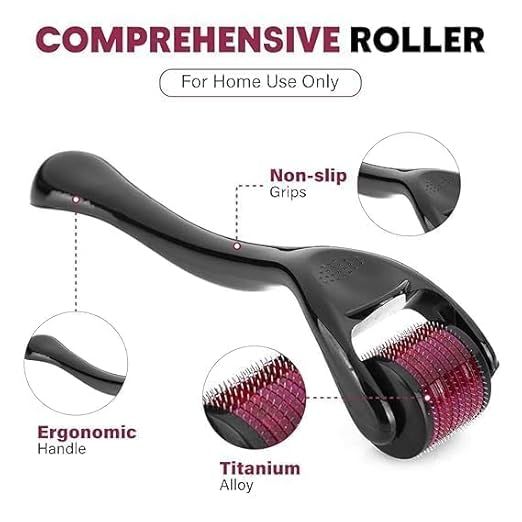 Bronson Professional Derma Roller 0.5Mm Titanium Needles