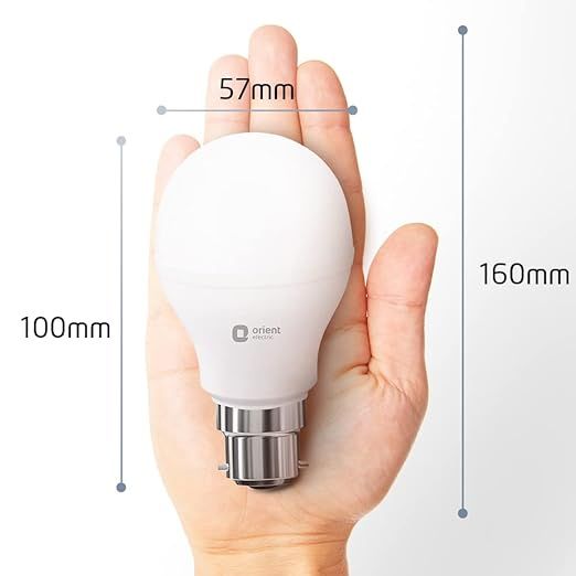 Orient Electric Eternal Shine Moodlight | Color Changing 9W LED Bulb | B22 Base Holder