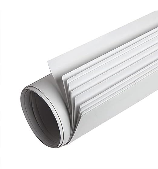 ABK Chart Paper White Set Of 10 - A1 Size 22 Inch x 28 Inch