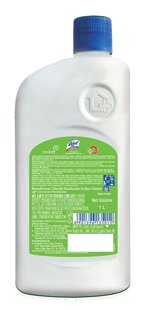 Lizol Pine Disinfectant Surface & Floor Cleaner Liquid