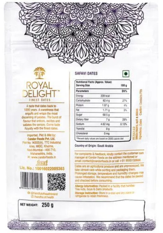 Royal Delight Safavi Dates