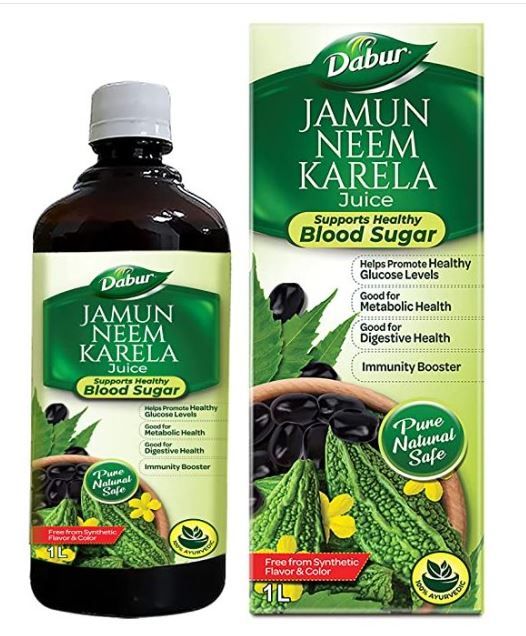 Dabur Jamun Neem Karela Ayurvedic Juice