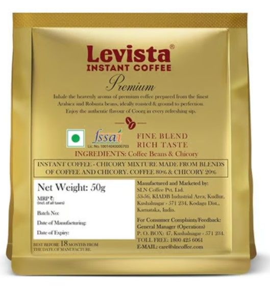 Levista Premium Classic Instant Coffee