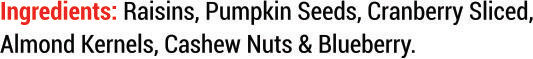 Nutraj Snackrite Sports Mix