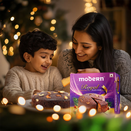 Modern Royal Plum Cake