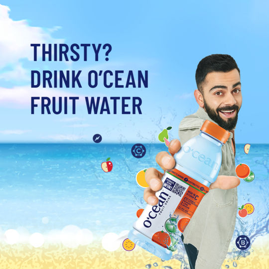 O'cean Beverages Orange and Lime Flavoured Water