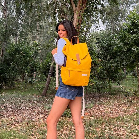 Svenklas Hagen Yellow Backpack