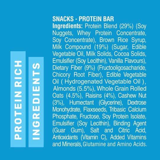 RiteBite Max Protein 10g Protein Bar Choco Classic 50 g Combo