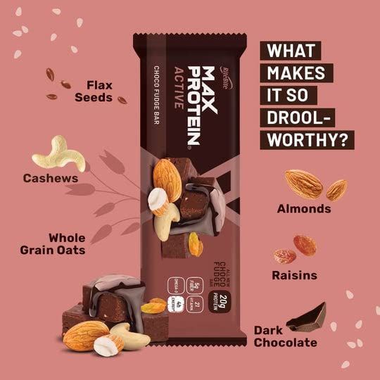 Max Protein Active Choco Fudge 75 gms Combo