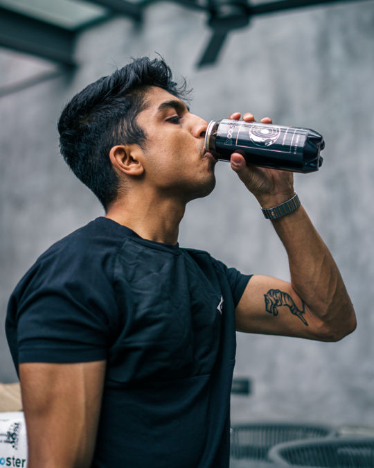 Booster Water Black Alkaline Water