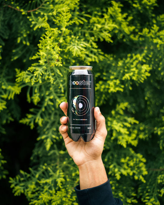 Booster Water Black Alkaline Water