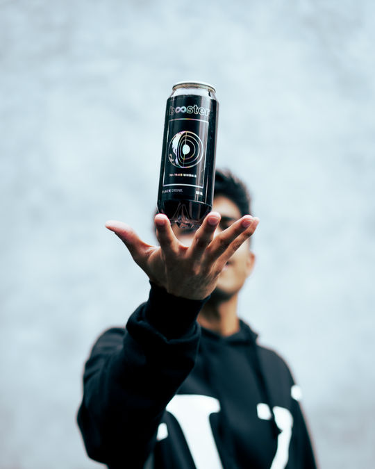 Booster Water Black Alkaline Water