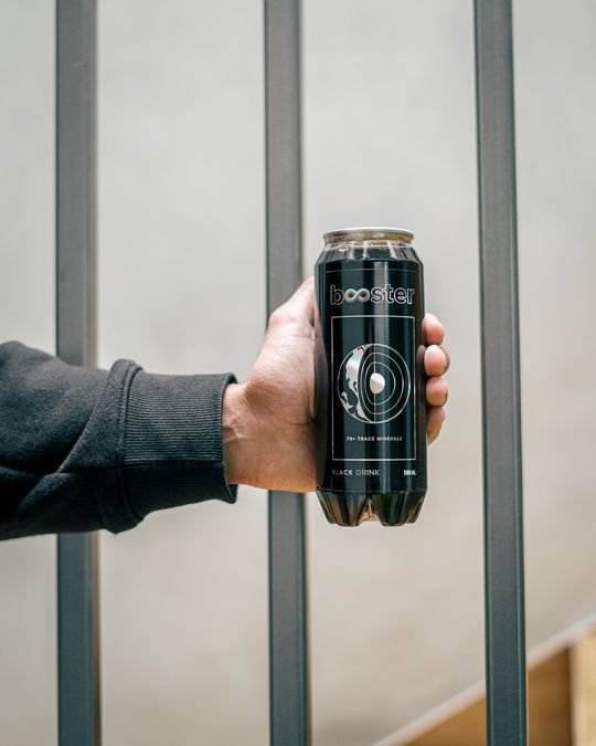Booster Water Black Alkaline Water