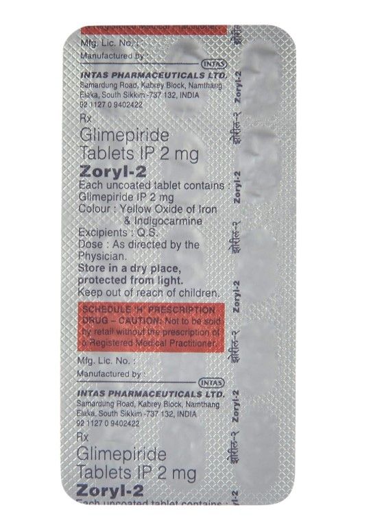 Zoryl-2 Tablets