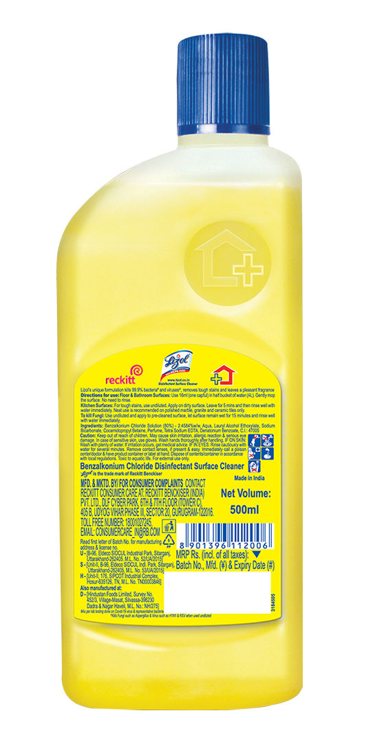 Lizol Citrus Floor Cleaner Liquid
