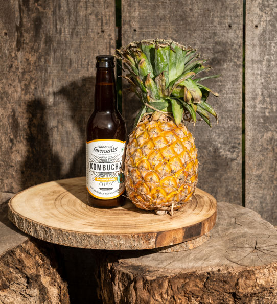 The Good Bug Kombucha - Pineapple Basil