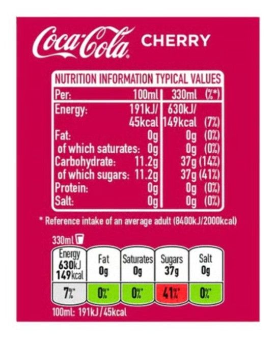 Coca Cola Coke - Cherry