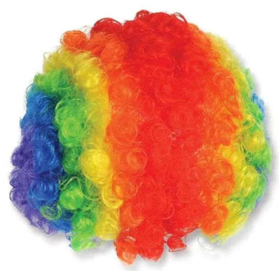Picfest Unisex Funky Malinga Hair Wig - Multicolour