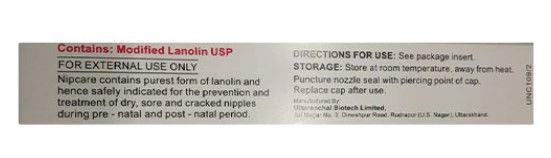 Nipcare Cream
