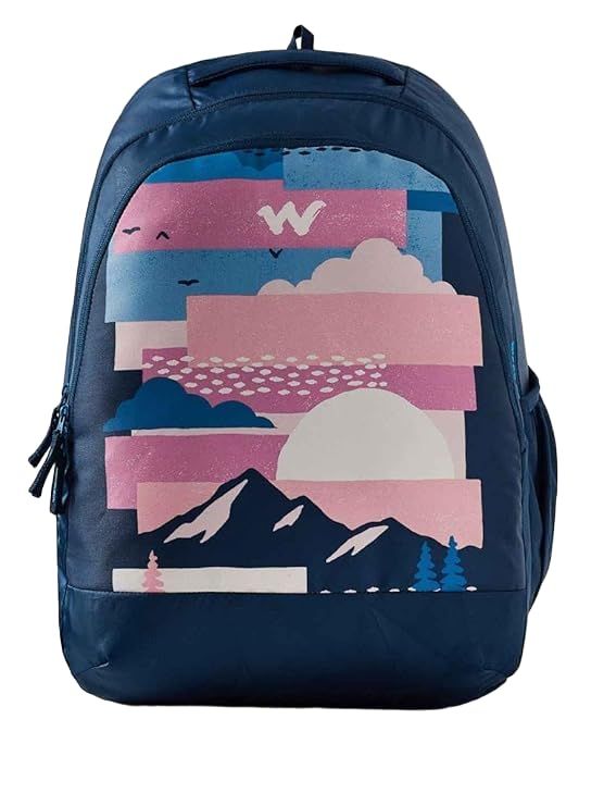 Wildcraft Unisex Polyester 35 L Backpack | Blue