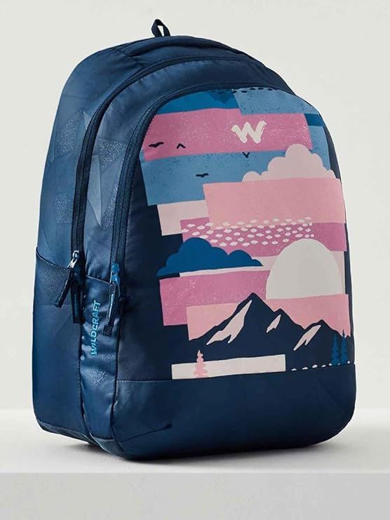 Wildcraft Unisex Polyester 35 L Backpack | Blue
