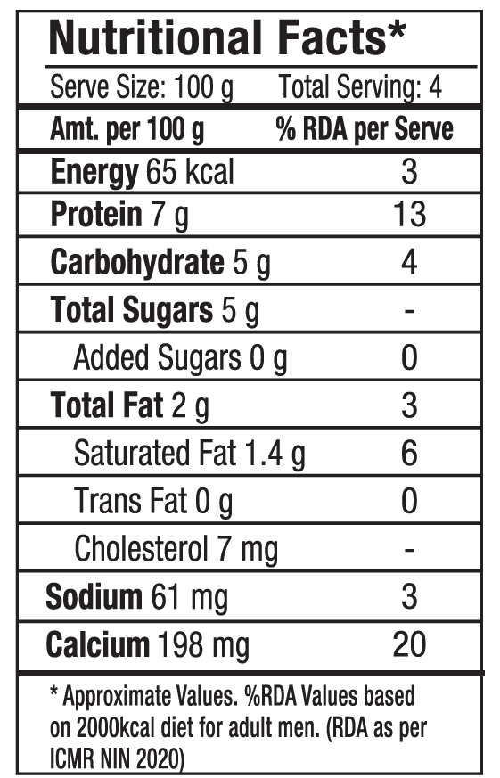 Epigamia Greek Yogurt- Natural 400 g Combo