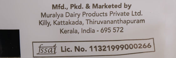 Muralya Toned Milk