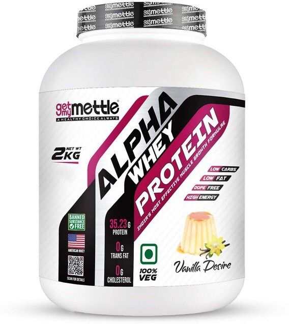 Getmymettle Alpha Whey Protein (Vanilla Desire)