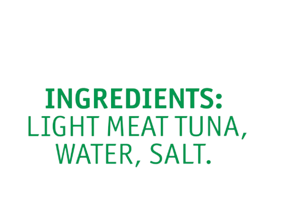 Tasty Nibbles Light Meat Tuna Chunks In Water Salt Added Canned